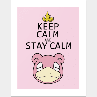 Keep calm and stay calm Posters and Art